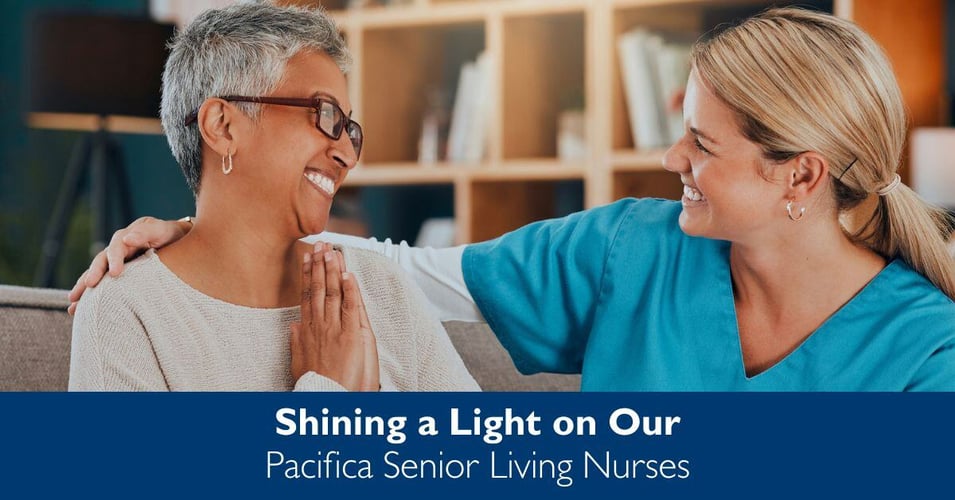 Pacifica Senir Living Nurses blog header