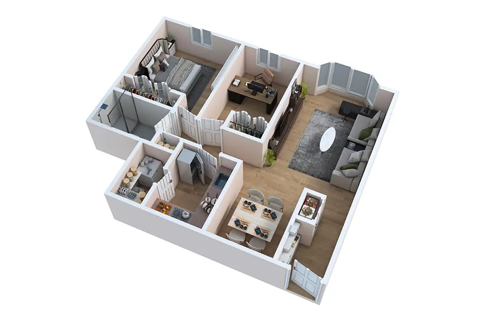 1 Bedroom With Den 1 Bedroom With Den